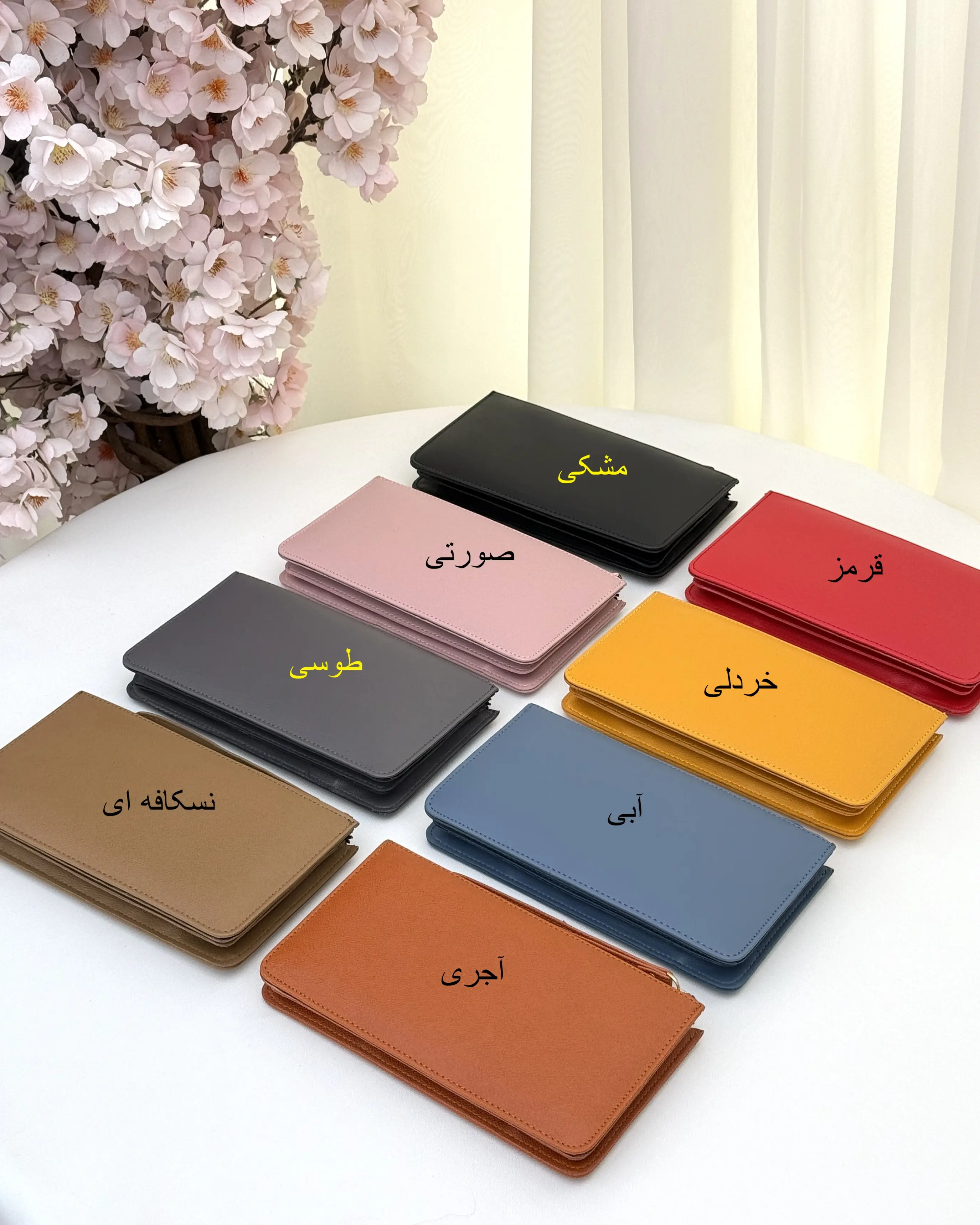 کیف پول چرم زنانه کد 1696